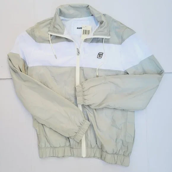 GUESS Men's Nowell Zip-Up Jacket sz L - Picture 5 of 8